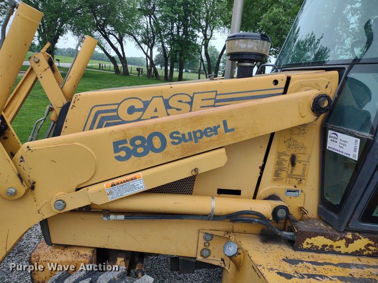 image for item DQ1720 1999 Case 580 Super L Series II  backhoe