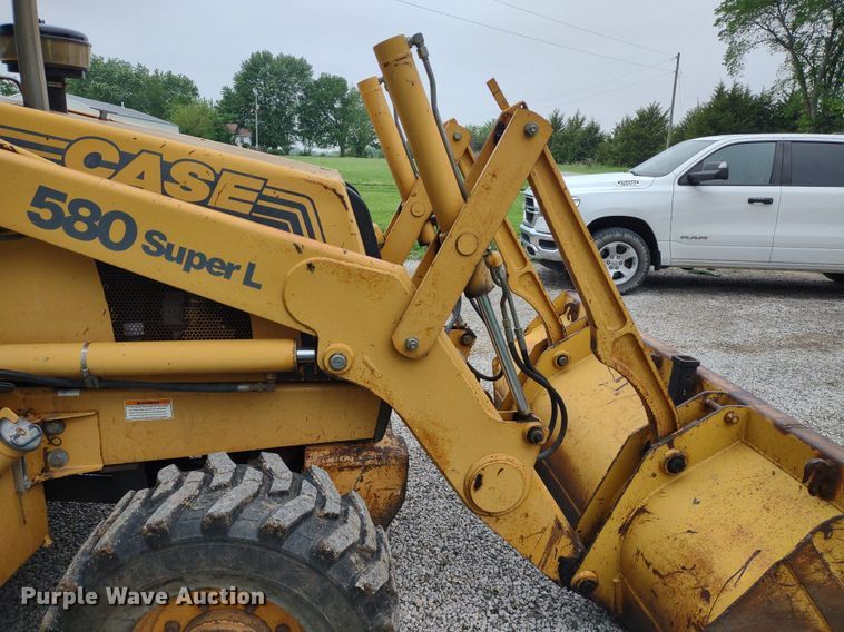 image for item DQ1720 1999 Case 580 Super L Series II  backhoe