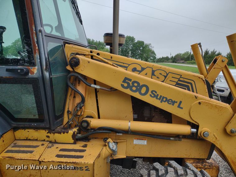 image for item DQ1720 1999 Case 580 Super L Series II  backhoe
