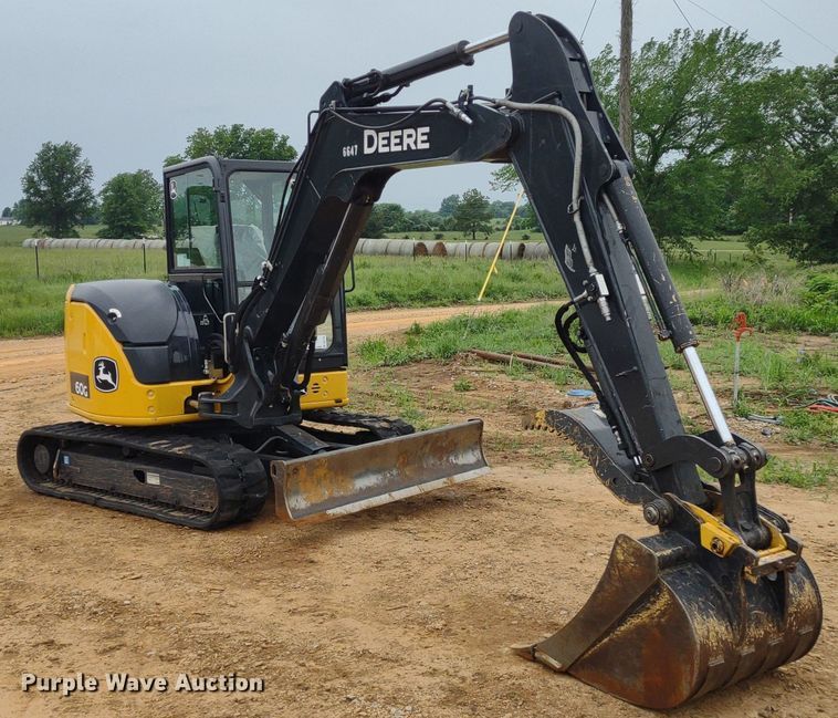 image for item DQ1723 2020 John Deere 60G  mini excavator