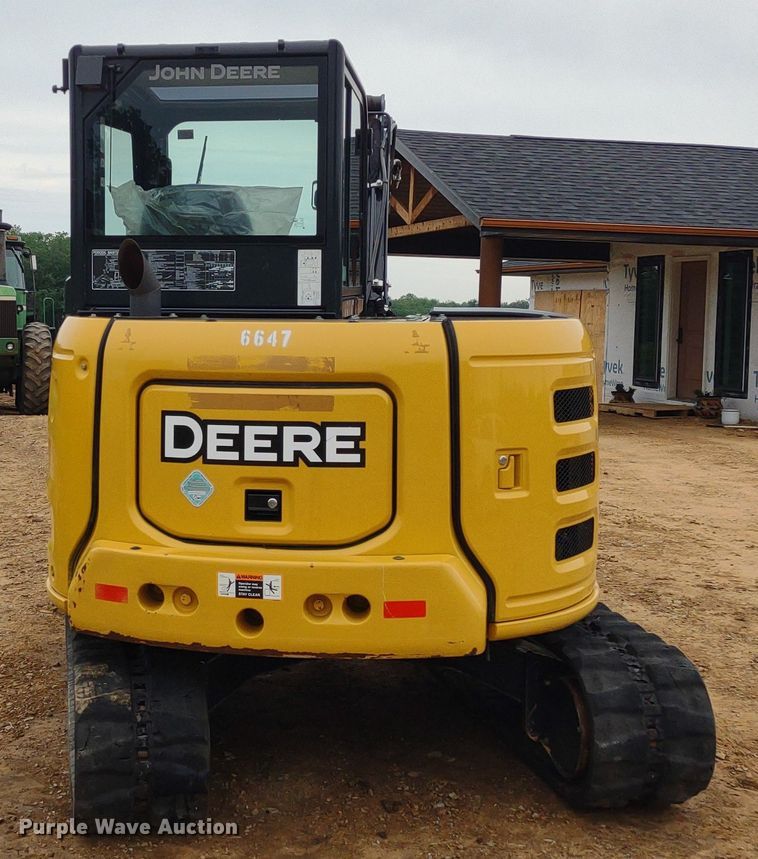 image for item DQ1723 2020 John Deere 60G  mini excavator