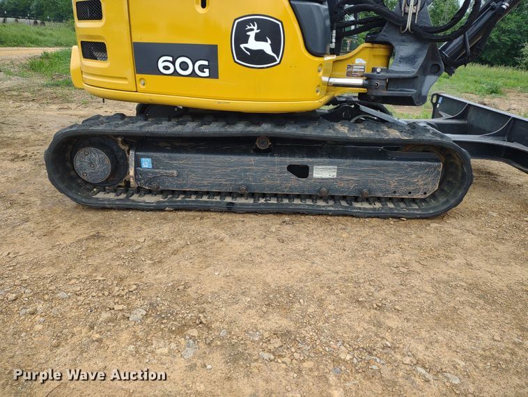 image for item DQ1723 2020 John Deere 60G  mini excavator