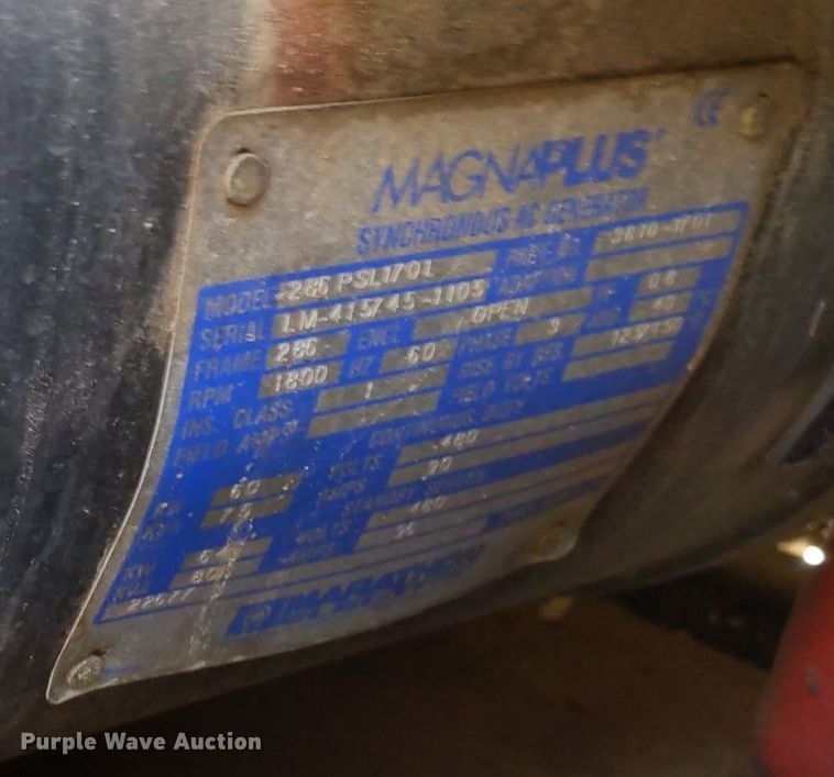 image for item DQ1752 2005 Magnum MMG55  generator