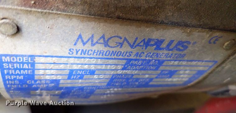 image for item DQ1752 2005 Magnum MMG55  generator
