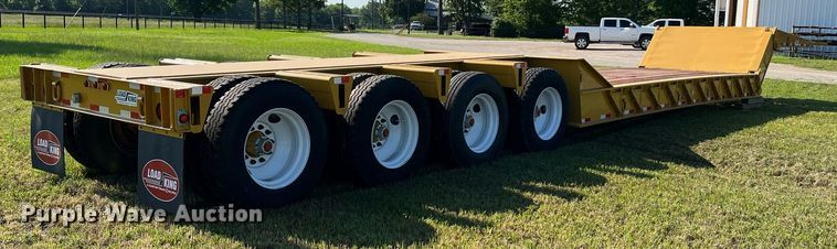 image for item DQ2047 1989 Load King 504 DF  lowboy equipment trailer
