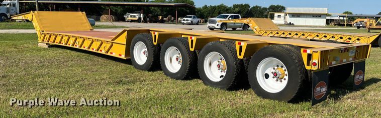 image for item DQ2047 1989 Load King 504 DF  lowboy equipment trailer
