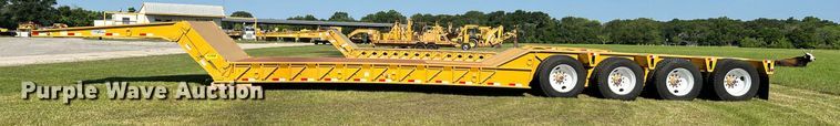 image for item DQ2047 1989 Load King 504 DF  lowboy equipment trailer