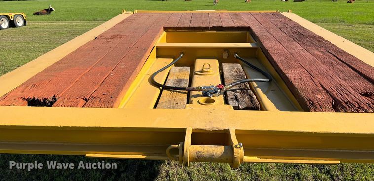 image for item DQ2047 1989 Load King 504 DF  lowboy equipment trailer