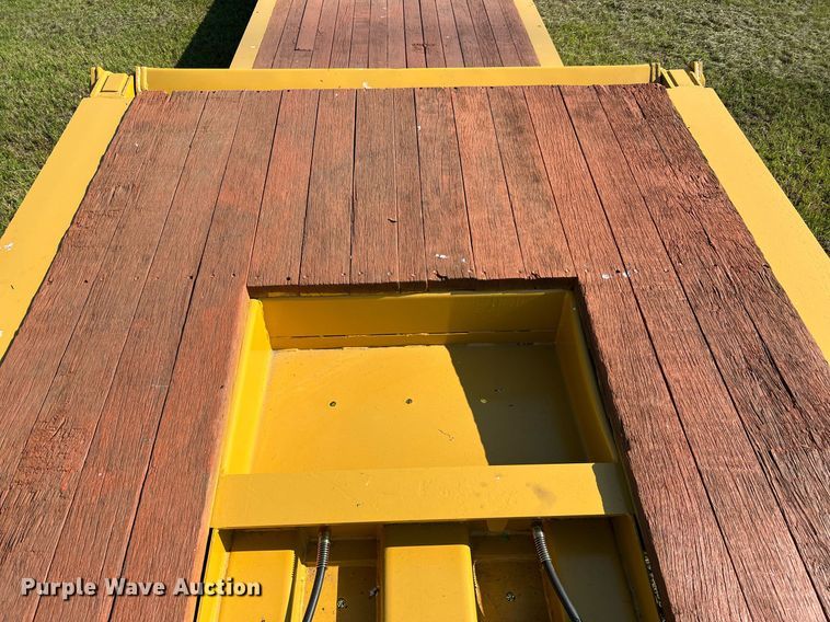 image for item DQ2047 1989 Load King 504 DF  lowboy equipment trailer