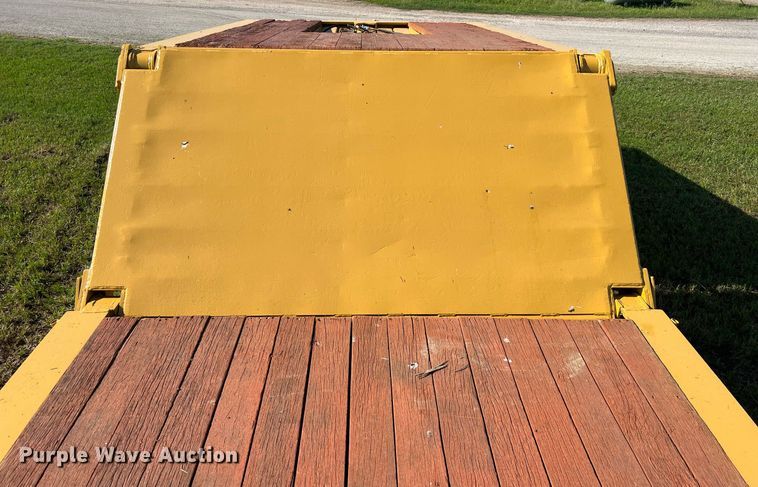 image for item DQ2047 1989 Load King 504 DF  lowboy equipment trailer