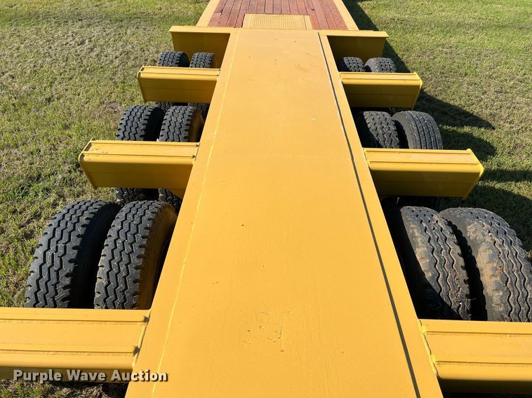 image for item DQ2047 1989 Load King 504 DF  lowboy equipment trailer