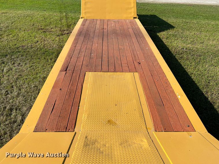 image for item DQ2047 1989 Load King 504 DF  lowboy equipment trailer