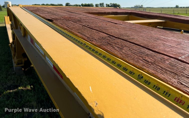 image for item DQ2047 1989 Load King 504 DF  lowboy equipment trailer