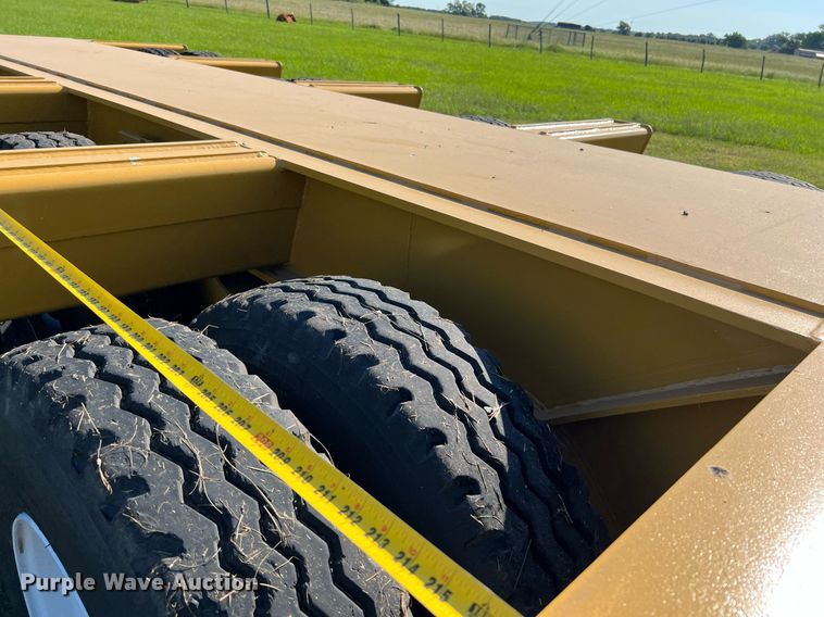 image for item DQ2047 1989 Load King 504 DF  lowboy equipment trailer