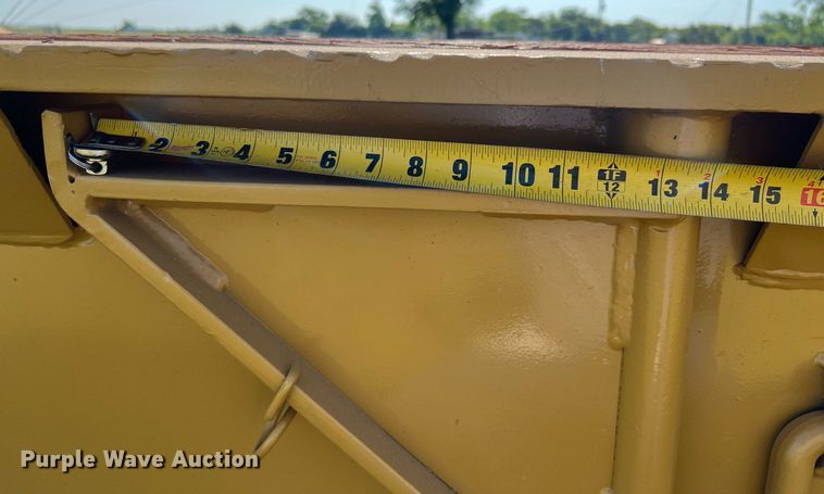 image for item DQ2047 1989 Load King 504 DF  lowboy equipment trailer