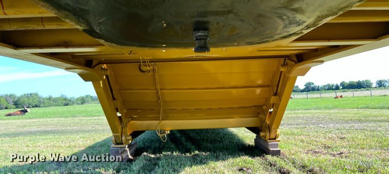 image for item DQ2047 1989 Load King 504 DF  lowboy equipment trailer