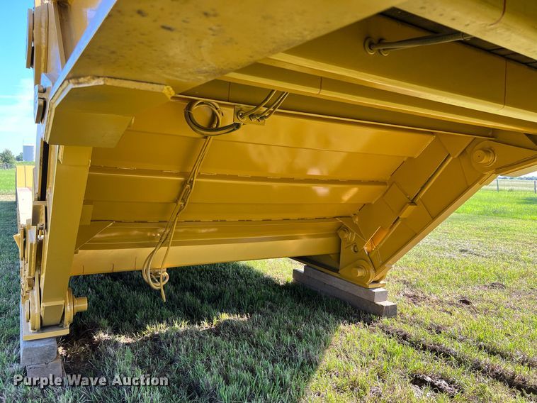 image for item DQ2047 1989 Load King 504 DF  lowboy equipment trailer