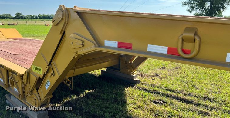 image for item DQ2047 1989 Load King 504 DF  lowboy equipment trailer