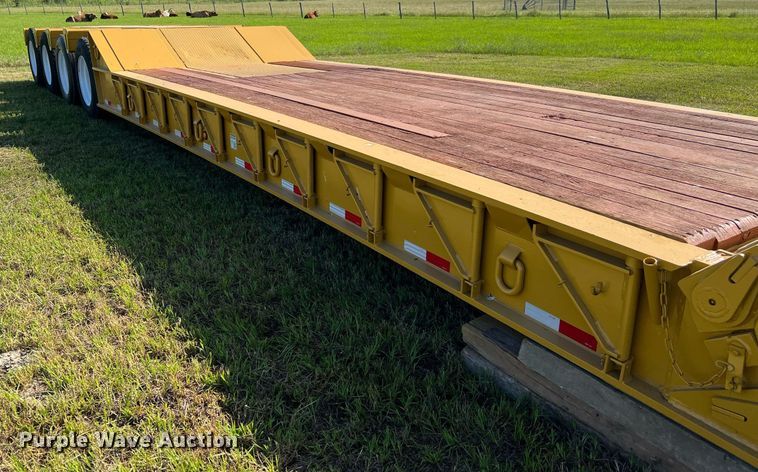 image for item DQ2047 1989 Load King 504 DF  lowboy equipment trailer