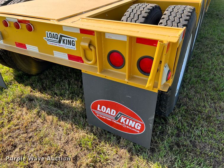 image for item DQ2047 1989 Load King 504 DF  lowboy equipment trailer