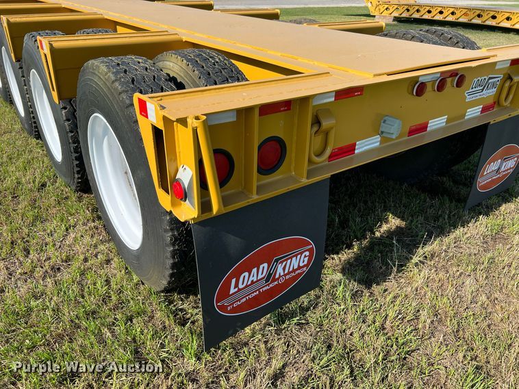 image for item DQ2047 1989 Load King 504 DF  lowboy equipment trailer