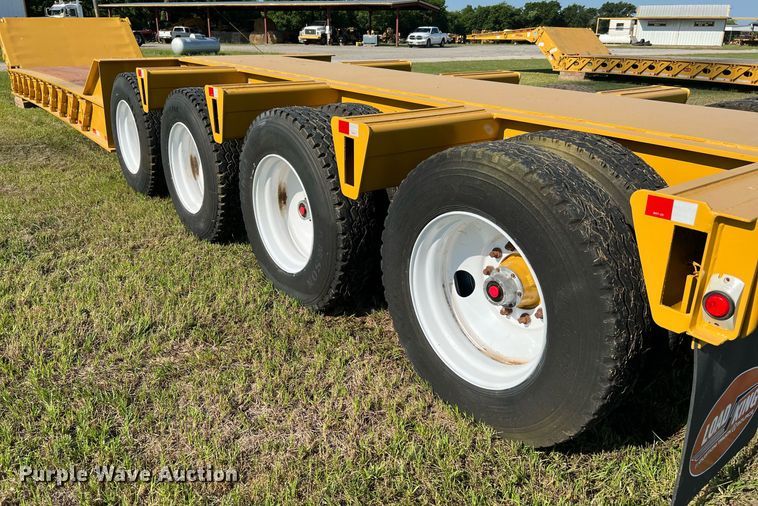 image for item DQ2047 1989 Load King 504 DF  lowboy equipment trailer