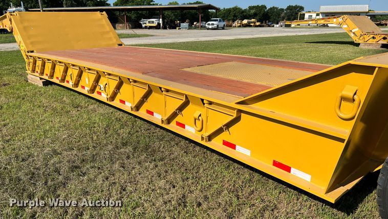 image for item DQ2047 1989 Load King 504 DF  lowboy equipment trailer