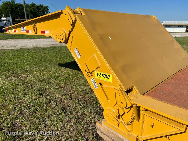 image for item DQ2047 1989 Load King 504 DF  lowboy equipment trailer