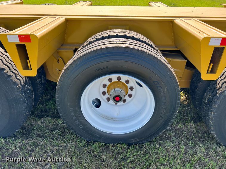 image for item DQ2047 1989 Load King 504 DF  lowboy equipment trailer