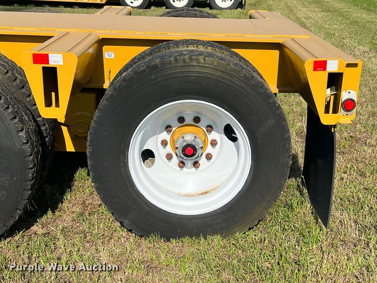 image for item DQ2047 1989 Load King 504 DF  lowboy equipment trailer