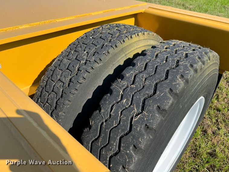 image for item DQ2047 1989 Load King 504 DF  lowboy equipment trailer