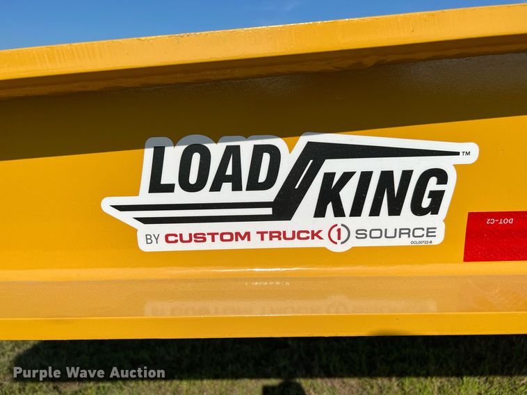 image for item DQ2047 1989 Load King 504 DF  lowboy equipment trailer
