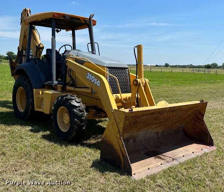 image for item DQ2055 2004 John Deere 310SG  backhoe