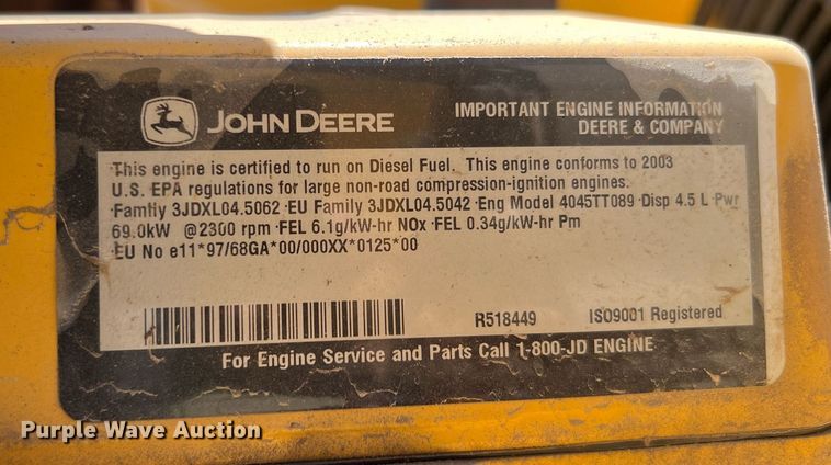 image for item DQ2055 2004 John Deere 310SG  backhoe
