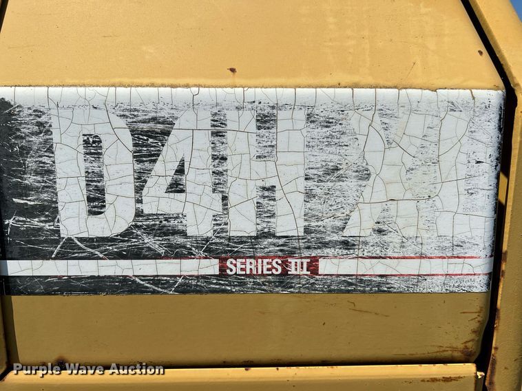 image for item DQ2057 1996 Caterpillar D4H XL Series III  dozer