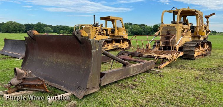 image for item DQ2059 1978 Caterpillar D8K  cable plow