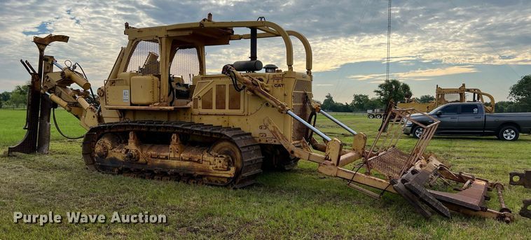 image for item DQ2059 1978 Caterpillar D8K  cable plow