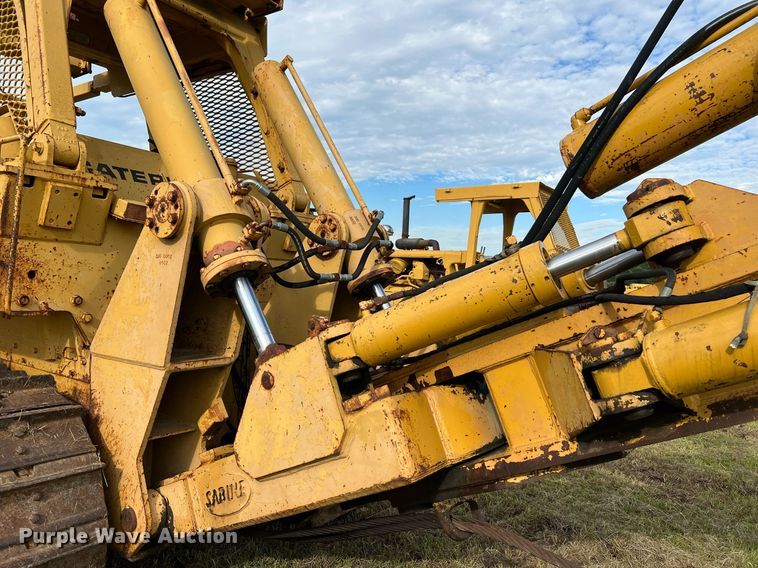 image for item DQ2059 1978 Caterpillar D8K  cable plow