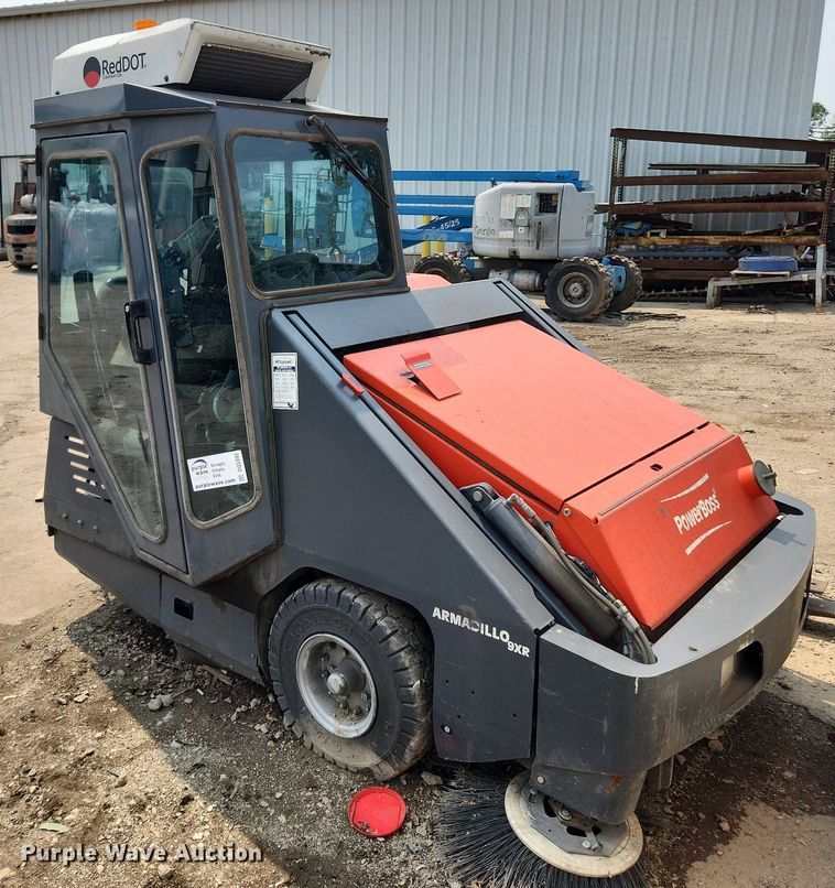 image for item DQ5392 Power Boss Armadillo 9XR  sweeper