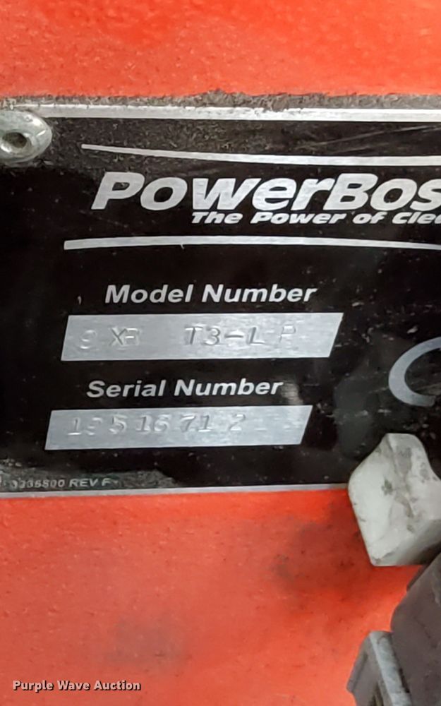 image for item DQ5392 Power Boss Armadillo 9XR  sweeper