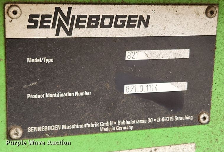 image for item DQ5399 2008 Sennebogen 821  material handler