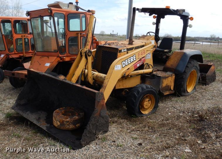 image for item DQ7326 John Deere 210LE  landscape tractor