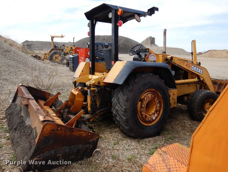 image for item DQ7326 John Deere 210LE  landscape tractor