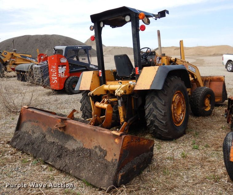 image for item DQ7326 John Deere 210LE  landscape tractor