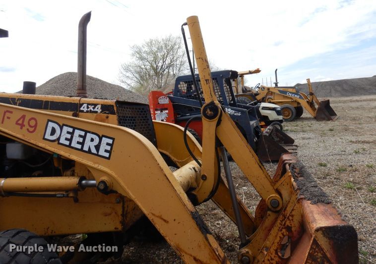 image for item DQ7326 John Deere 210LE  landscape tractor