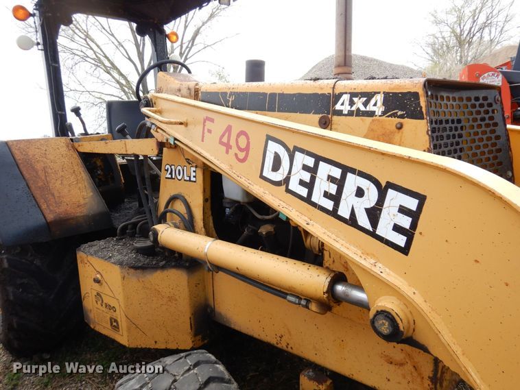 image for item DQ7326 John Deere 210LE  landscape tractor