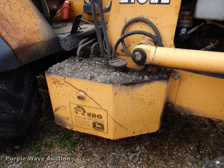 image for item DQ7326 John Deere 210LE  landscape tractor