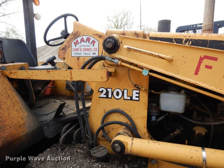image for item DQ7326 John Deere 210LE  landscape tractor