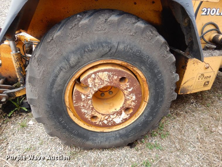 image for item DQ7326 John Deere 210LE  landscape tractor