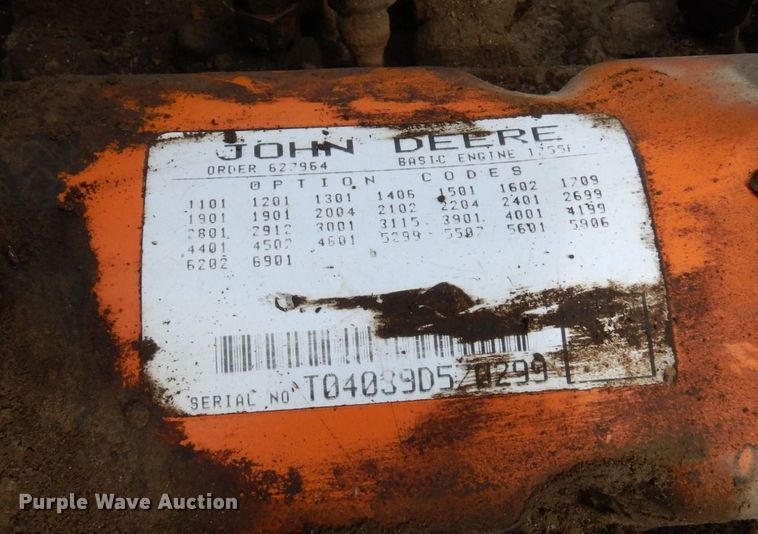 image for item DQ7327 1997 Broce RJ300  broom